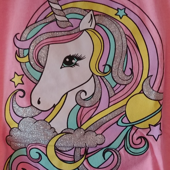 NWT, Size 16 XXL/TTG, Pink and multi color, short sleeve top - Picture 2 of 4